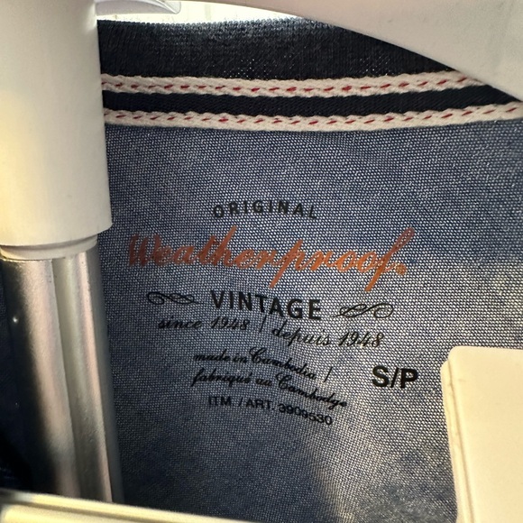 Men’s, NWOT: Henley, short sleeve button T - Picture 3 of 4